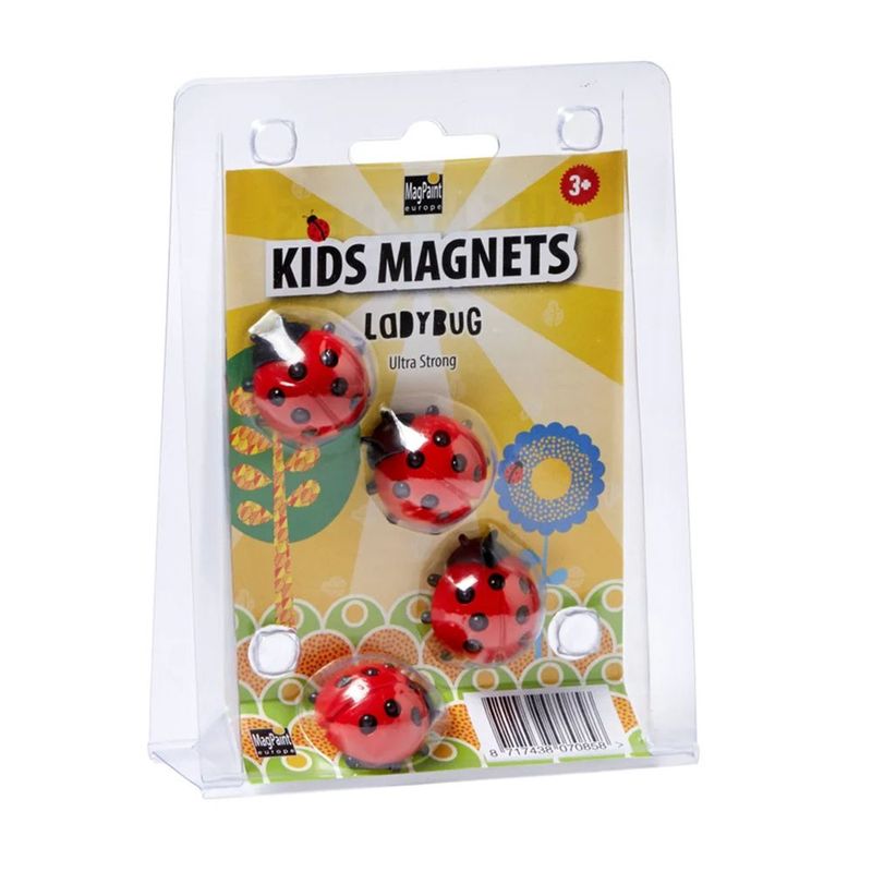 MAGPAINT - IMANES LADYBUG ULTRA STRONG x4 und