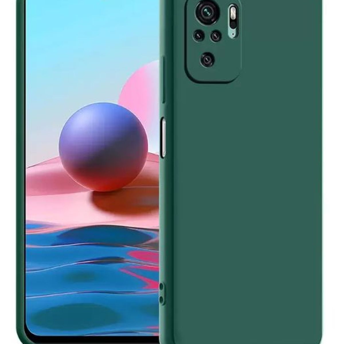 GENERICO - Funda Silicona Liquida para Redmi Note 10 / Note 10s