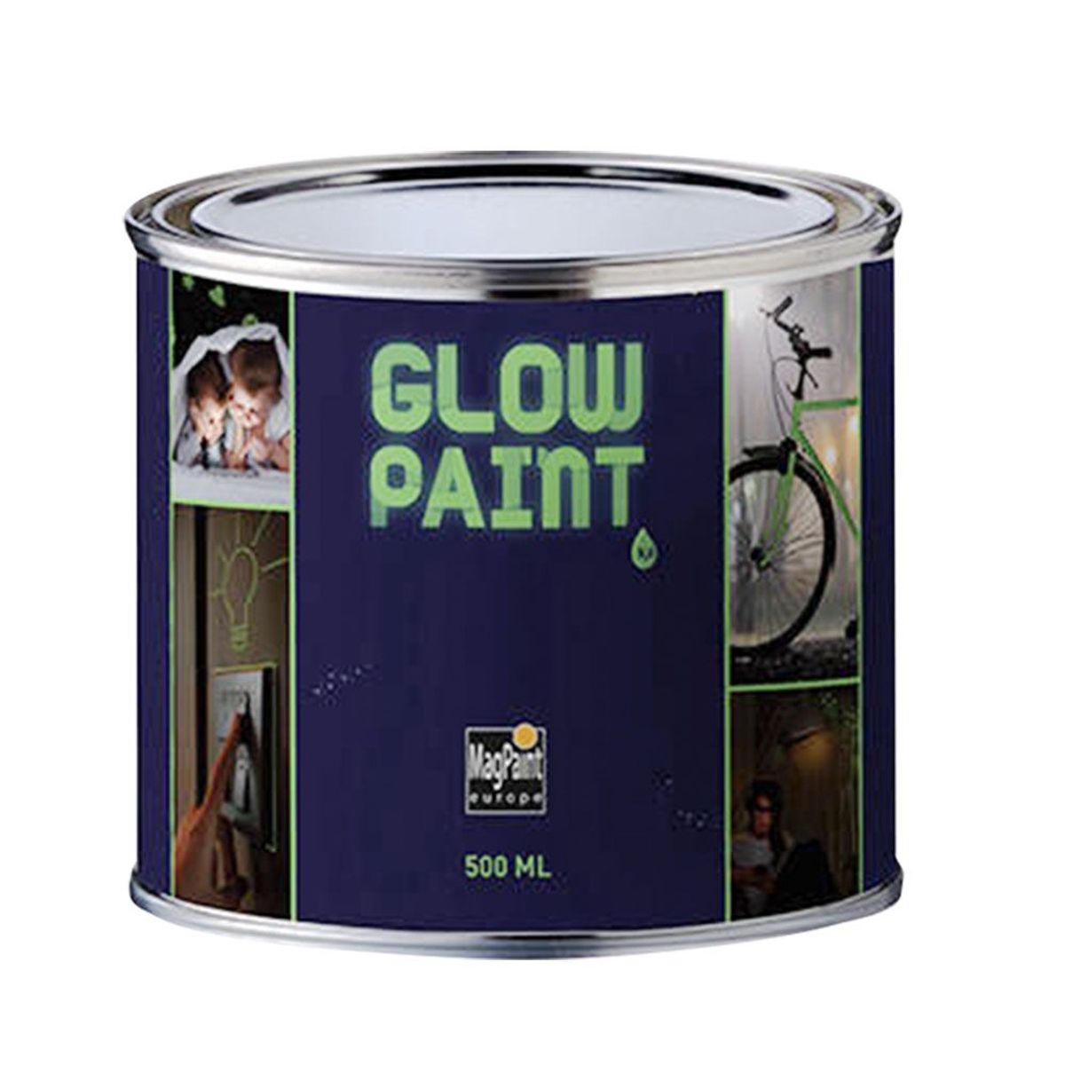 MAGPAINT - Pintura Fosforescente GlowPaint MagPaint 500ml Transparente