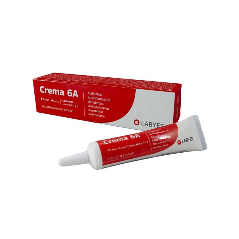 LABYES - Crema 6A 15gr  Crema Dermatológica