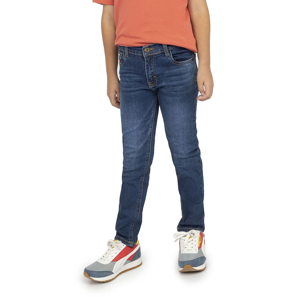 COTTON'S JEANS - Jean Slim Niño Cottons Jeans Eliseo Azul