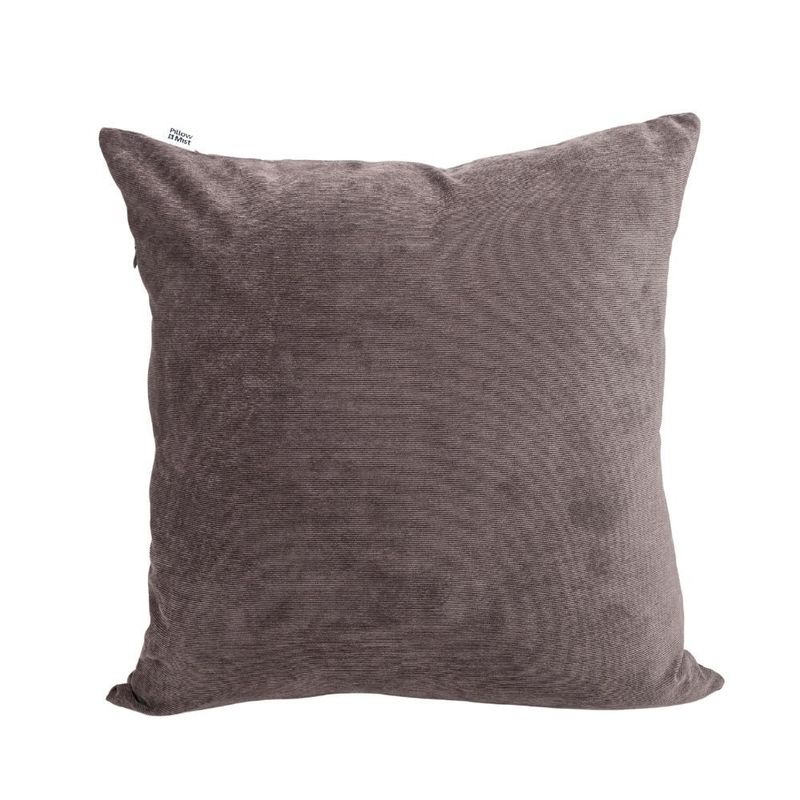 PILLOW & MIST - Funda de cojín Gray Corduroy 45 x 45 cm