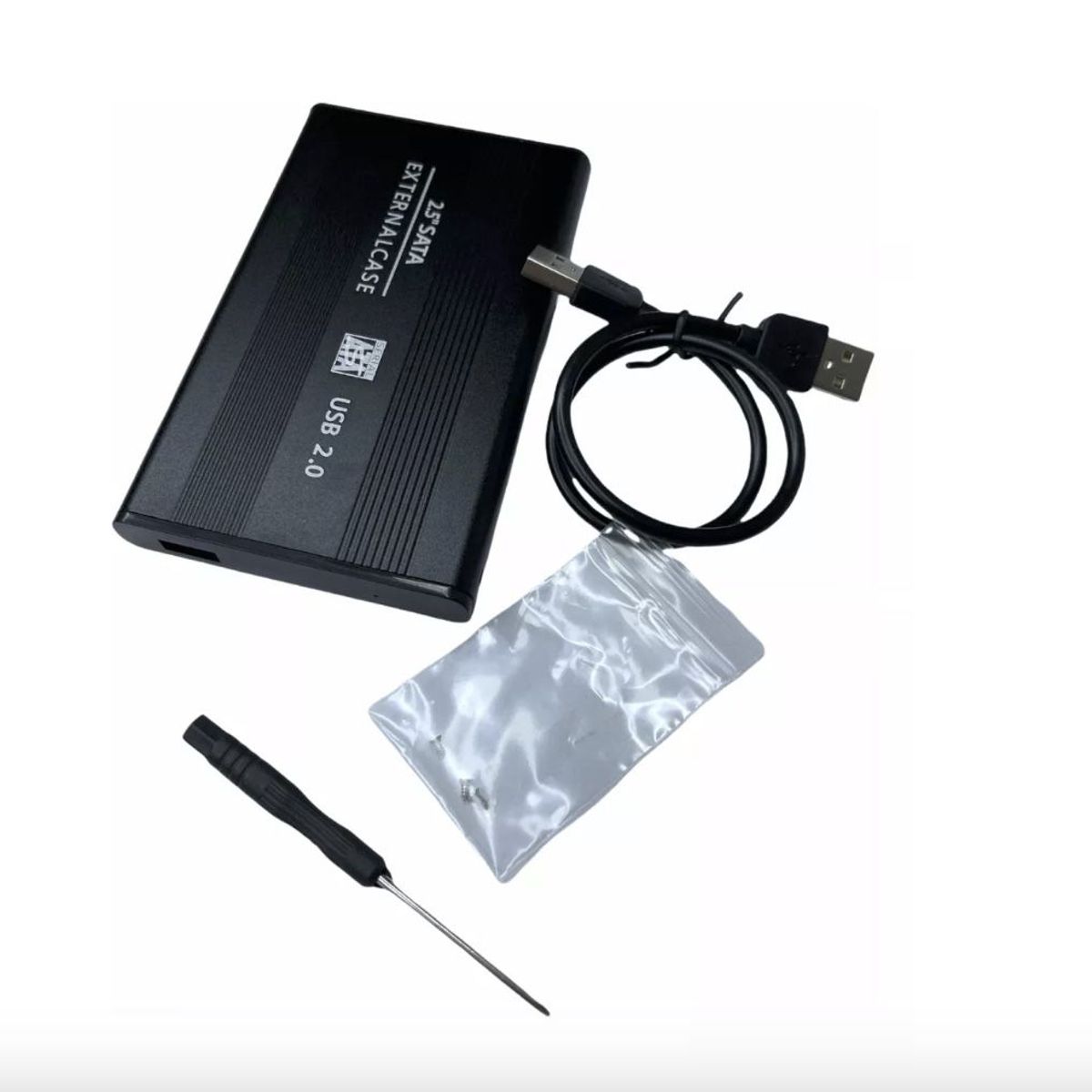 GENERICO - Case Disco Duro Externo Sata 2.5 2.0 Laptop Pc Portatil Usb