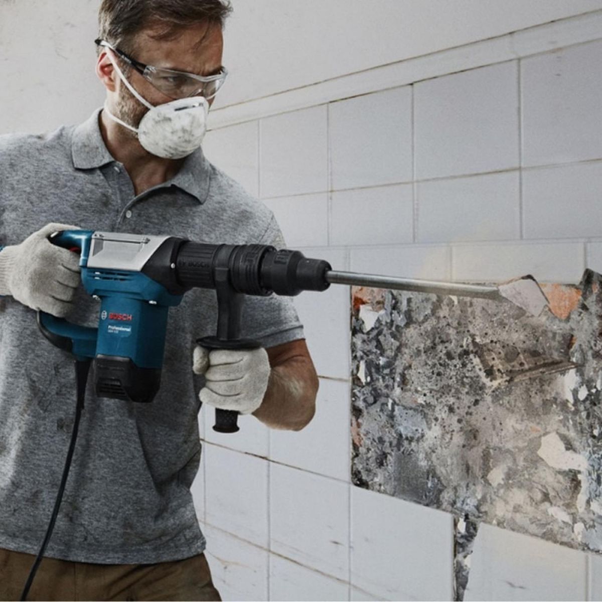 BOSCH - Martillo Demoledor Bosch Gsh 500 1100w 7.5 Jouls