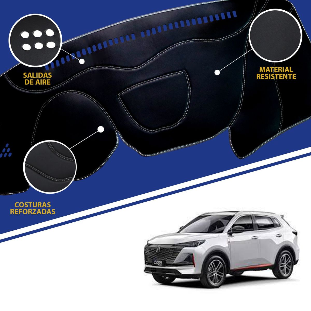 TECGO - PROTECTOR TAPETE TABLERO TIPO CHANGAN CS55 2023