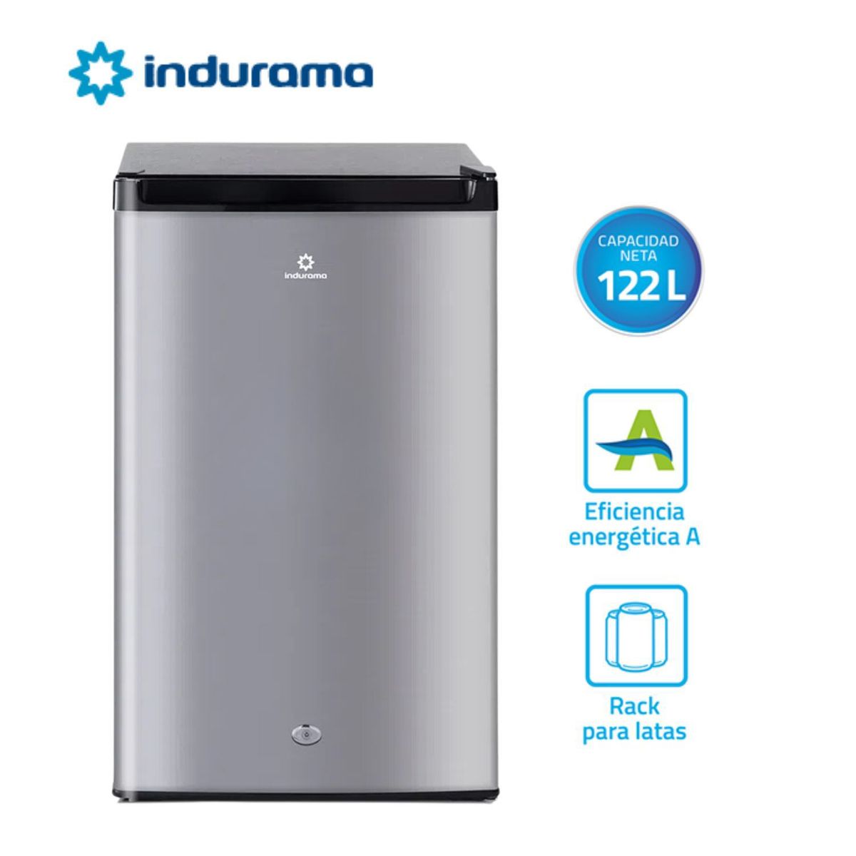 INDURAMA - Frigobar Indurama RI-159CR 122L Croma