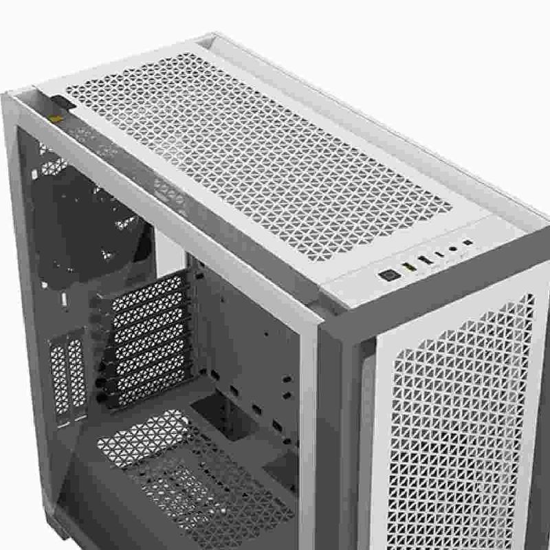 CORSAIR - Case Gamer Corsair 5000D Airflow Mid Tower vidrio templado Sin fuente