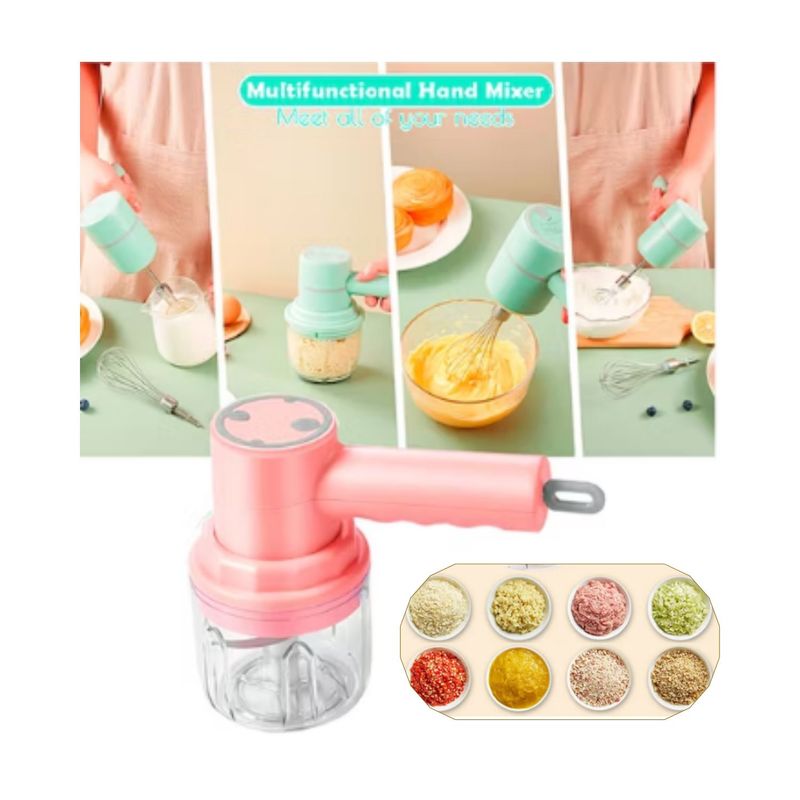 IMPORTADO MC - Mini batidora eléctrica de 3 velocidades