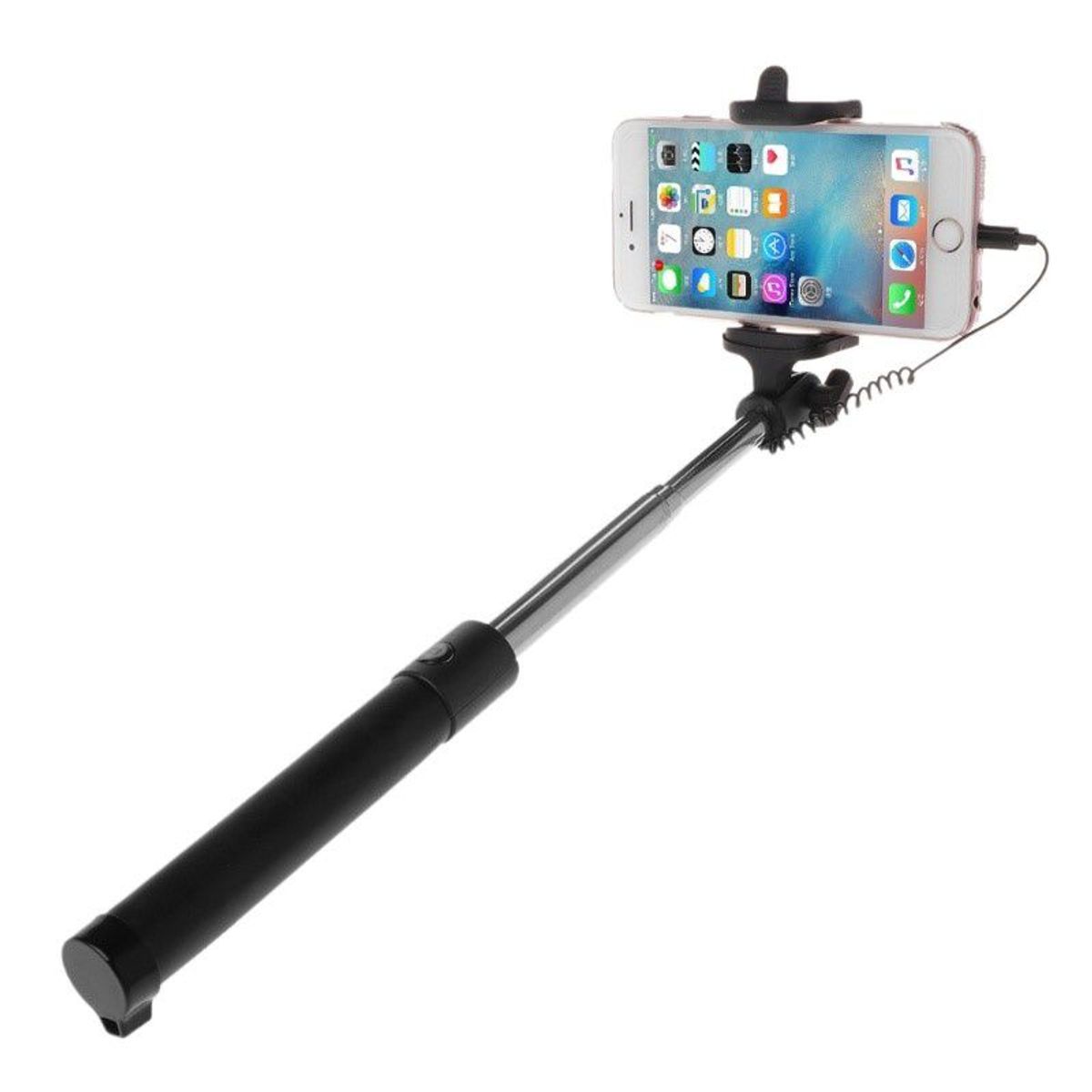 GENERICO - Selfie Stick Palo con cable de 78cm - 270 grados