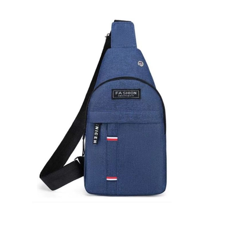 GENERICO - Morral Bandolera Riñonera Cruzado Juvenil Antirrobo