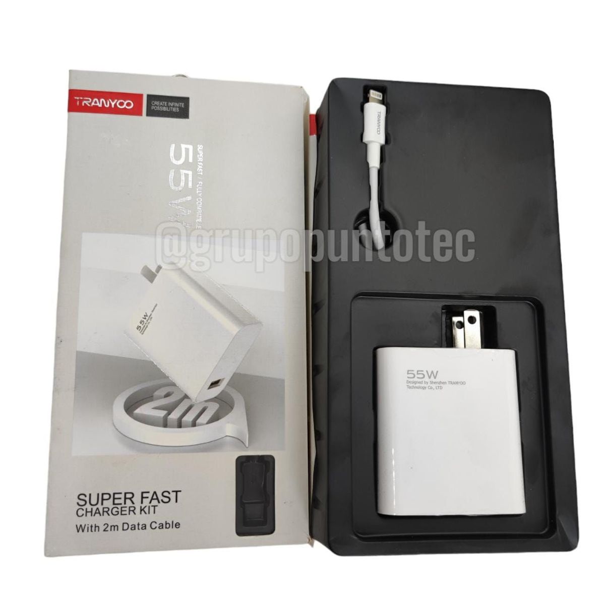 GENERICO - Cargador 55W TRANYOO 5A Carga rapida-Full Compatible