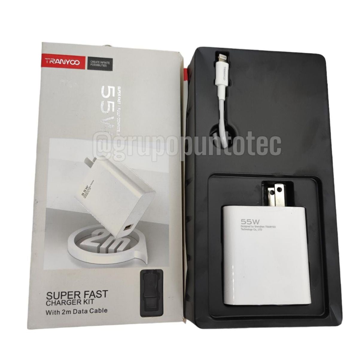 GENERICO - Cargador 55W TRANYOO 5A Carga rapida-Full Compatible