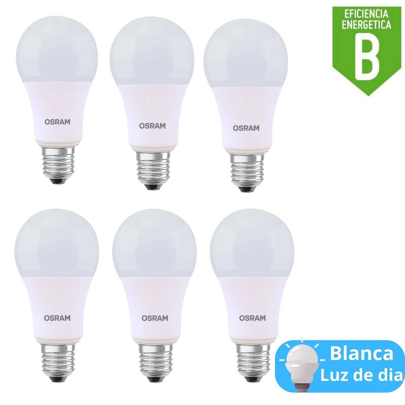 OSRAM - Foco led osram 14w - luz Blanca/ pack x 6 unidades