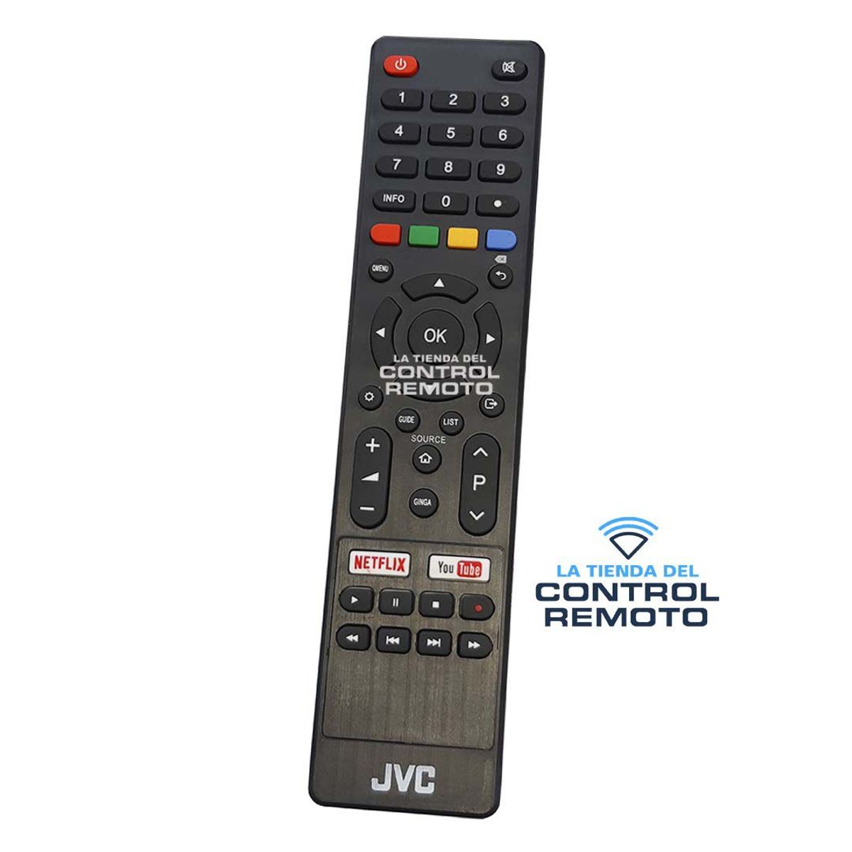 GENERICO - Control Remoto Jvc Para Smart Tv Led Nuevo