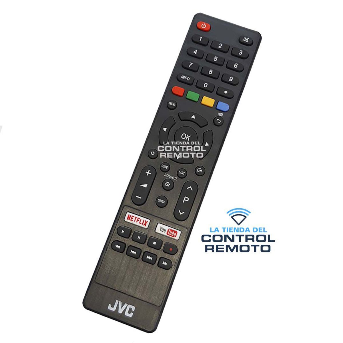 GENERICO - Control Remoto Jvc Para Smart Tv Led Nuevo