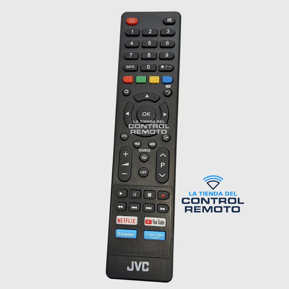 GENERICO - Control Remoto Jvc Para Tv Smart 4K Led