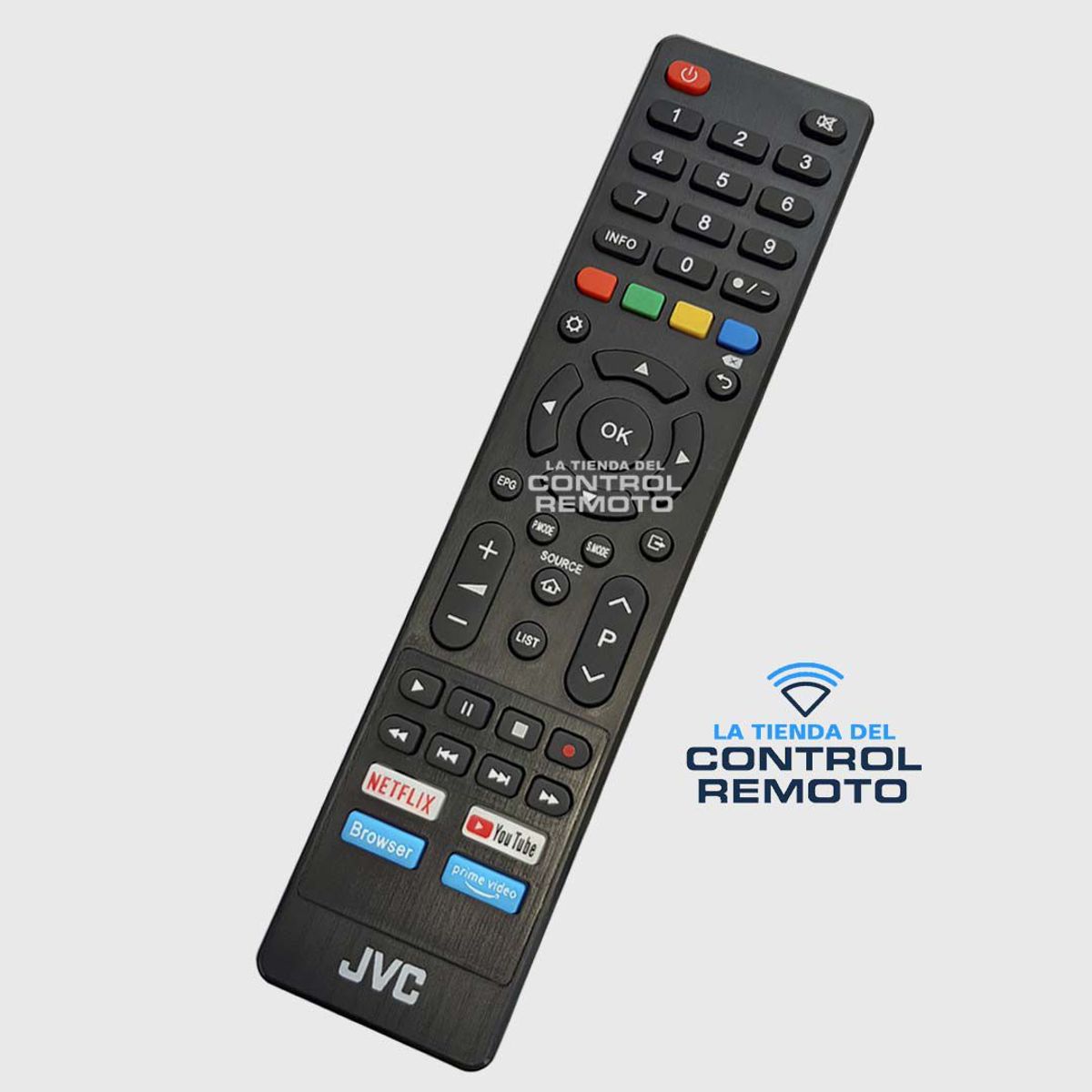GENERICO - Control Remoto Jvc Para Tv Smart 4K Led