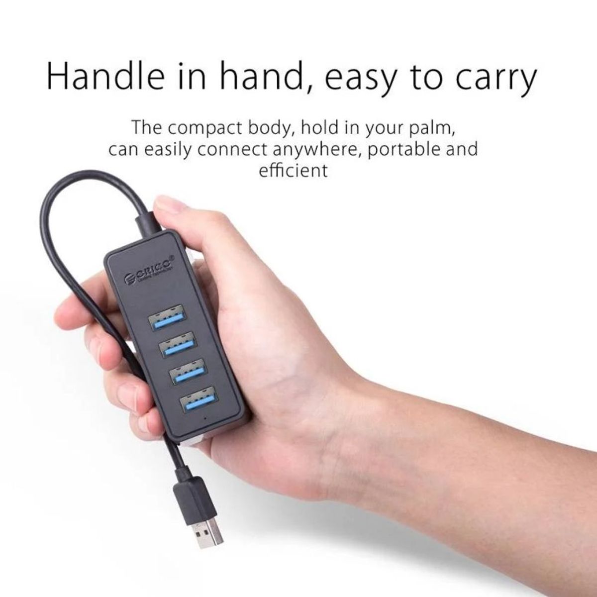 ORICO - Hub Usb 3.0 de 4 Puertos Orico Mod.W5P-U3