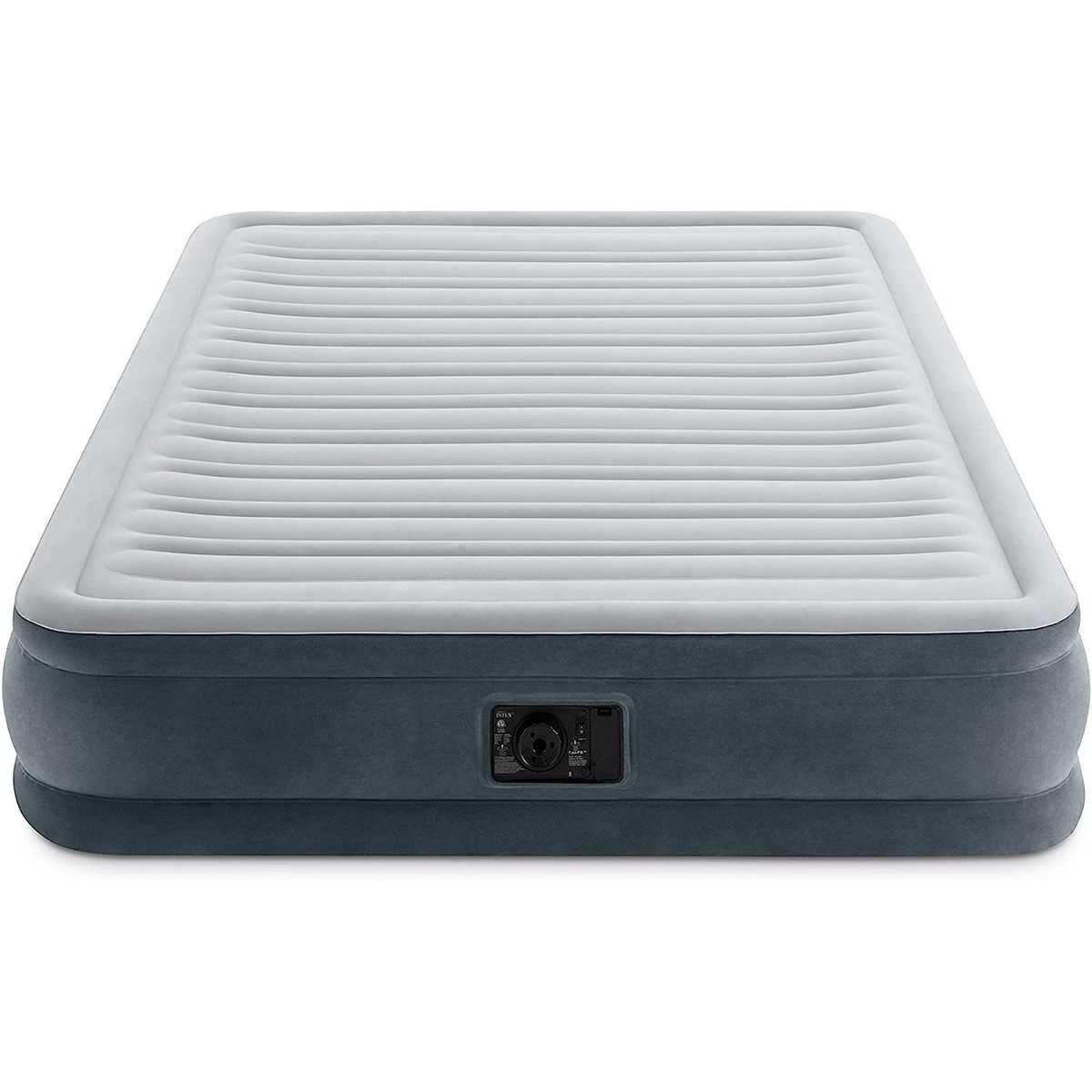 INTEX - COLCHÓN INFLABLE  2 PLAZAS Y MEDIA  INTEX DURA-BEAM DELUXE CON BOMBA INTEGRADA