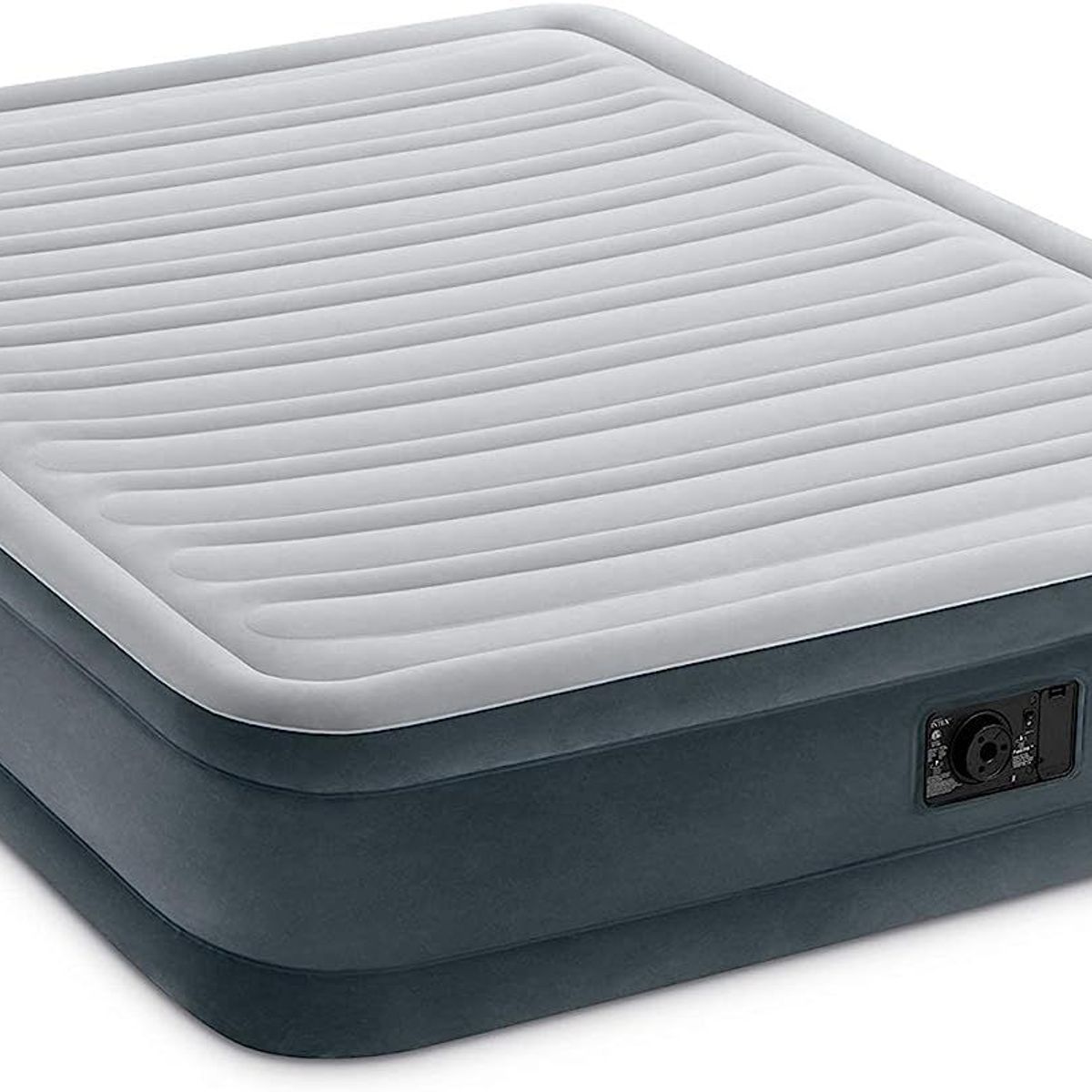 INTEX - COLCHÓN INFLABLE  2 PLAZAS Y MEDIA  INTEX DURA-BEAM DELUXE CON BOMBA INTEGRADA