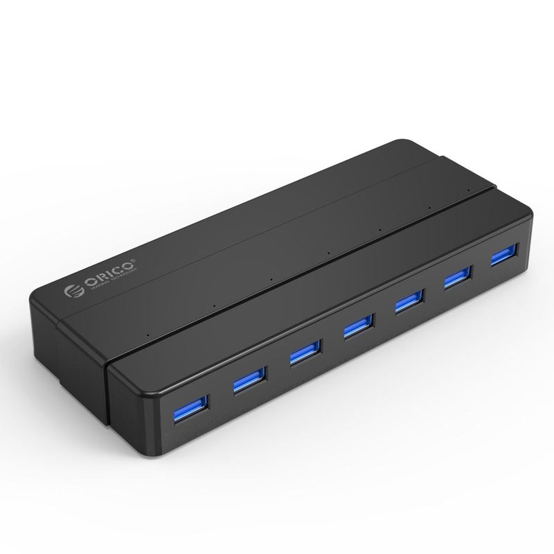 ORICO - Hub Usb 3.0 de 7 Puertos C/Adaptador 12V/2A Orico Mod.H7928-U3
