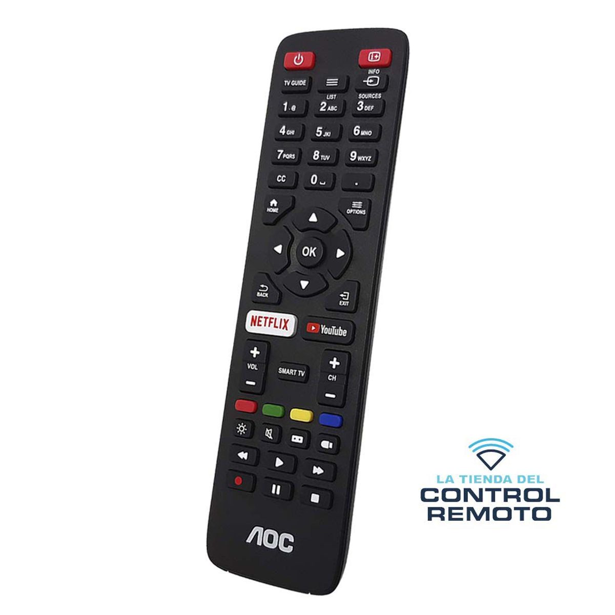 GENERICO - Control Remoto Aoc Smart Tv Modelo s5285