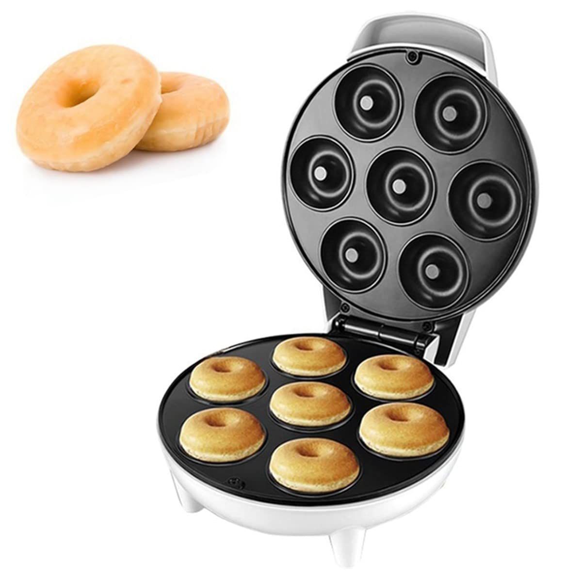 OEM - Horno Practico Electrico para hacer Rosquillas Donas hasta 7 a la Vez