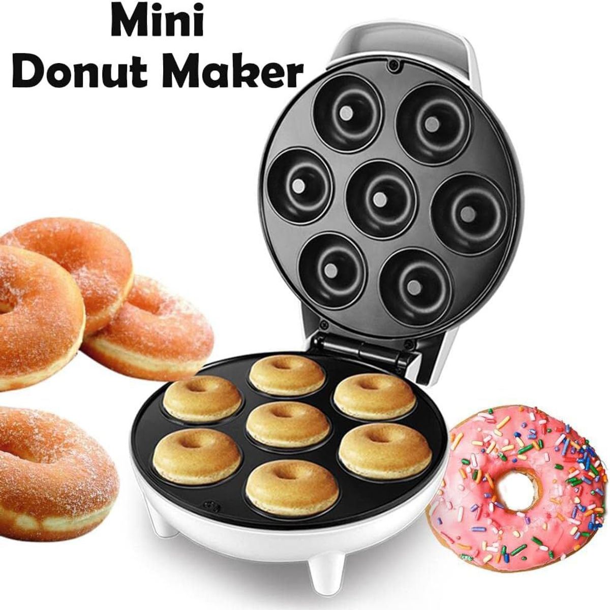 OEM - Maquina para Hacer Donas Rosquillas hasta 7 a la Vez Electrica
