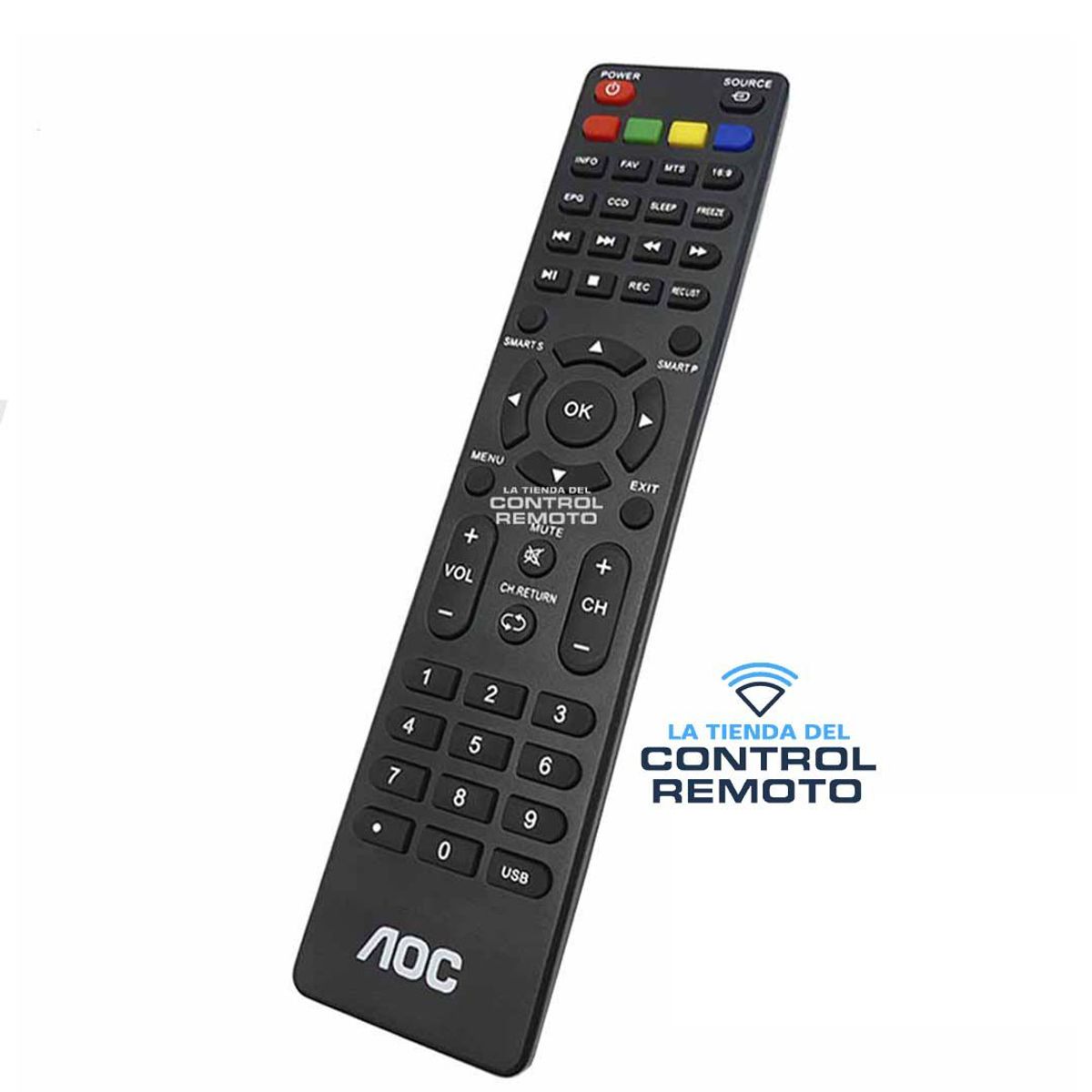 GENERICO - Control Remoto Para Tv Aoc Led Hd