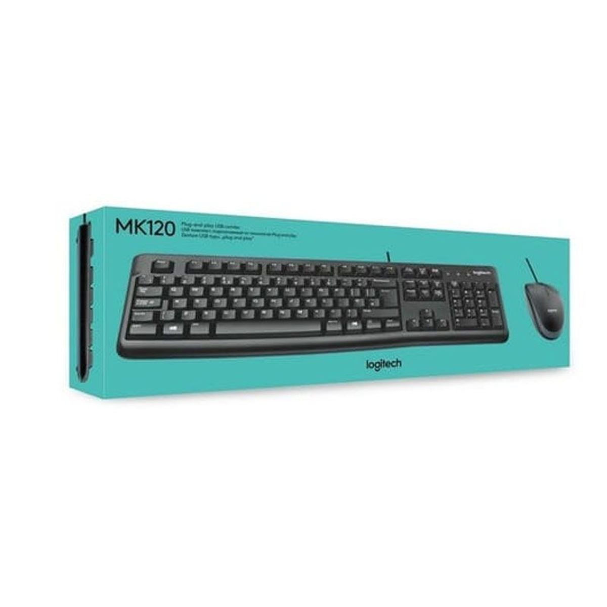 LOGITECH - TECLADOMOUSE LOGITECH MK120