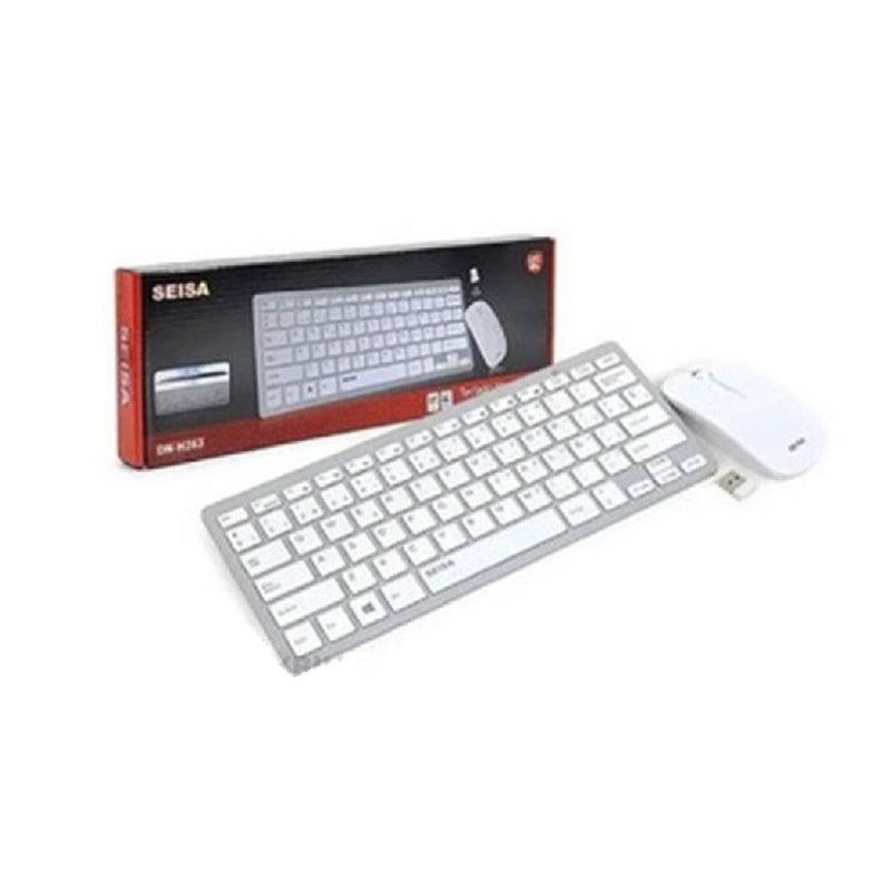 Kit Teclado Y Mouse Inalámbrico USB Seisa DN-H263 SEISA