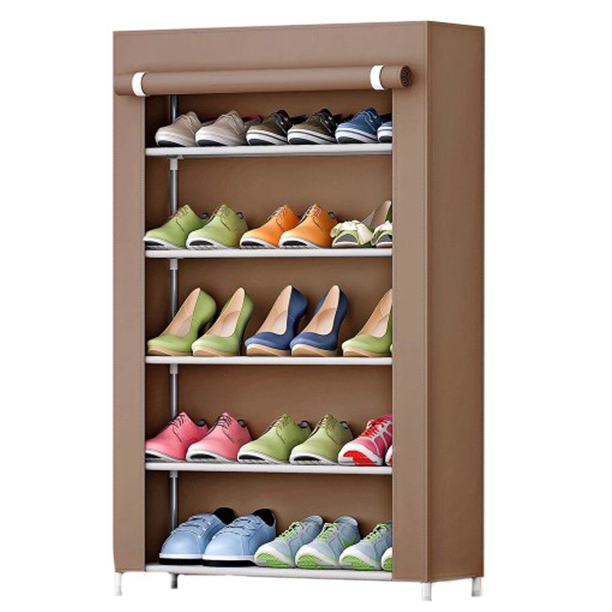 GENERICO - Zapatera armable 5 pisos - Zapatero organizador