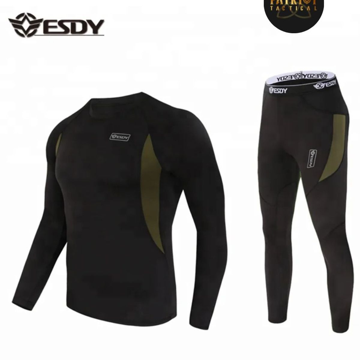 GENERICO - Calentador  Conjunto Térmico Hombre Negro