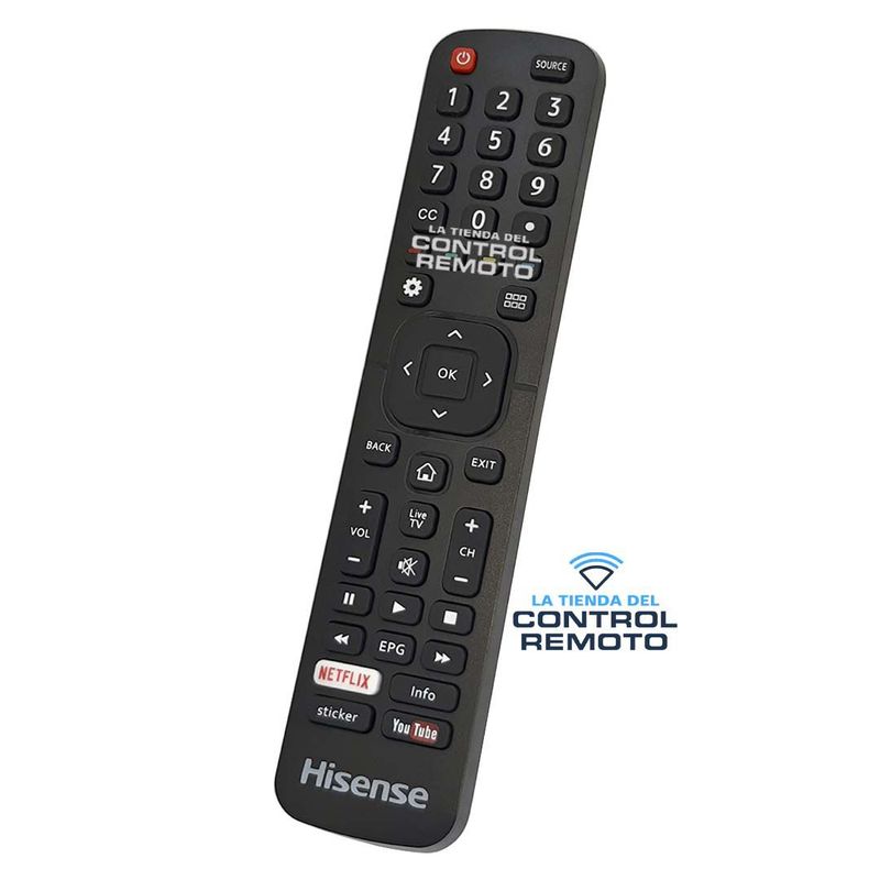 GENERICO - Control Remoto Hisense Para Tv Smart EN2A27 EN2A27HT