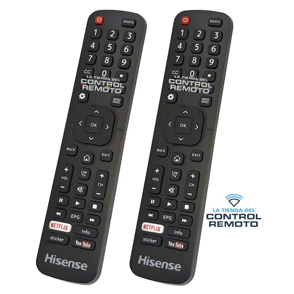 GENERICO - Control Remoto Hisense Para Tv Smart EN2A27 EN2A27HT