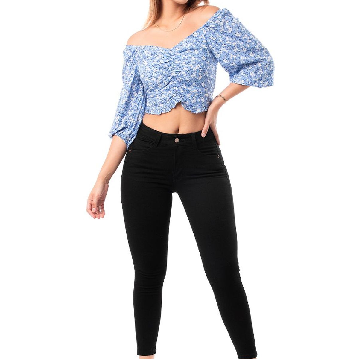 SQUEEZE - Pantalon Clasico Denim Stretch Merdwin Hombre