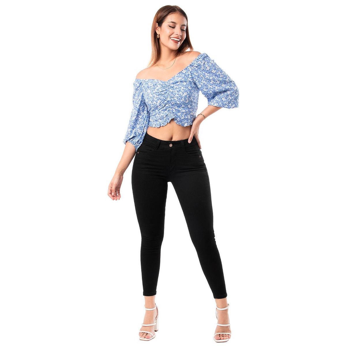 SQUEEZE - Pantalon Clasico Denim Stretch Merdwin Hombre