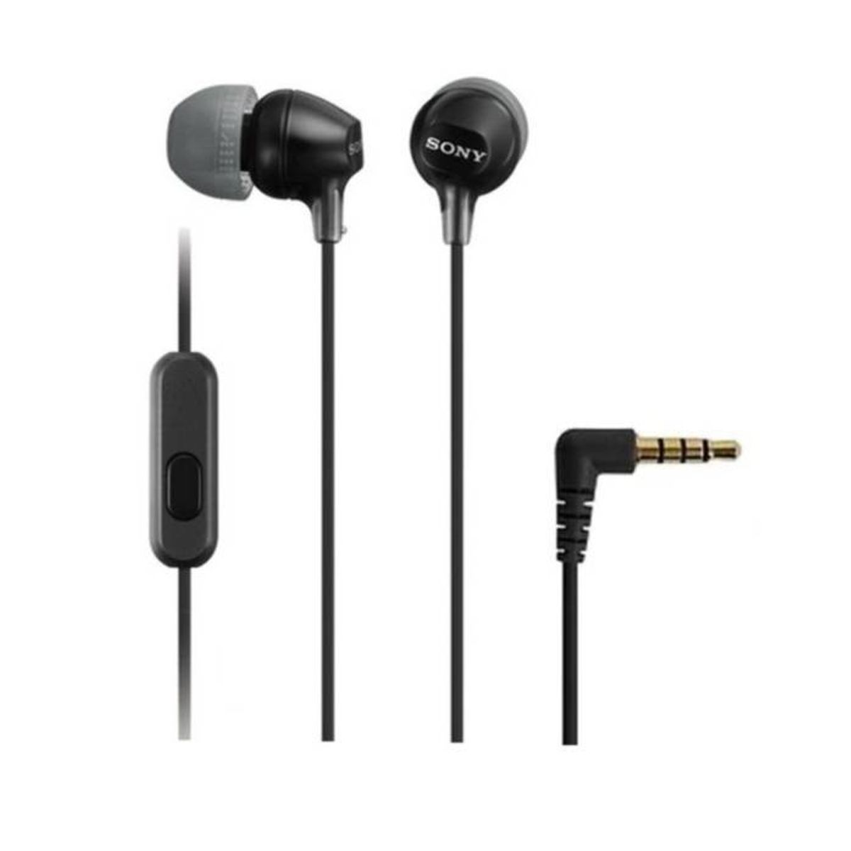 SONY - Audífonos con cable para SONY  EX15AP - Negro