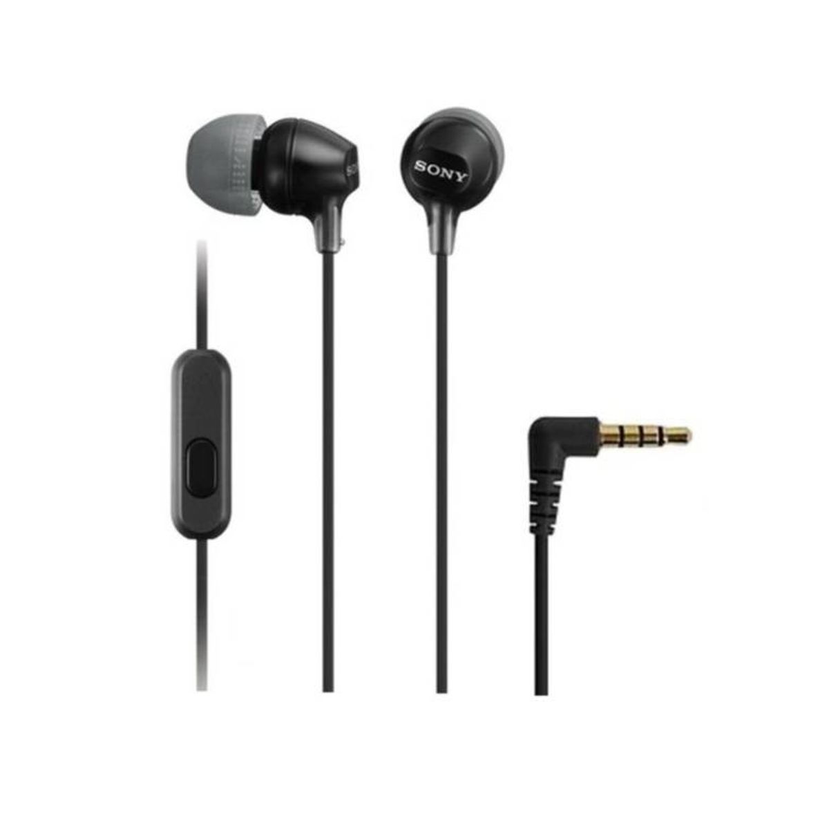 SONY - Audífonos con cable para SONY  EX15AP - Negro