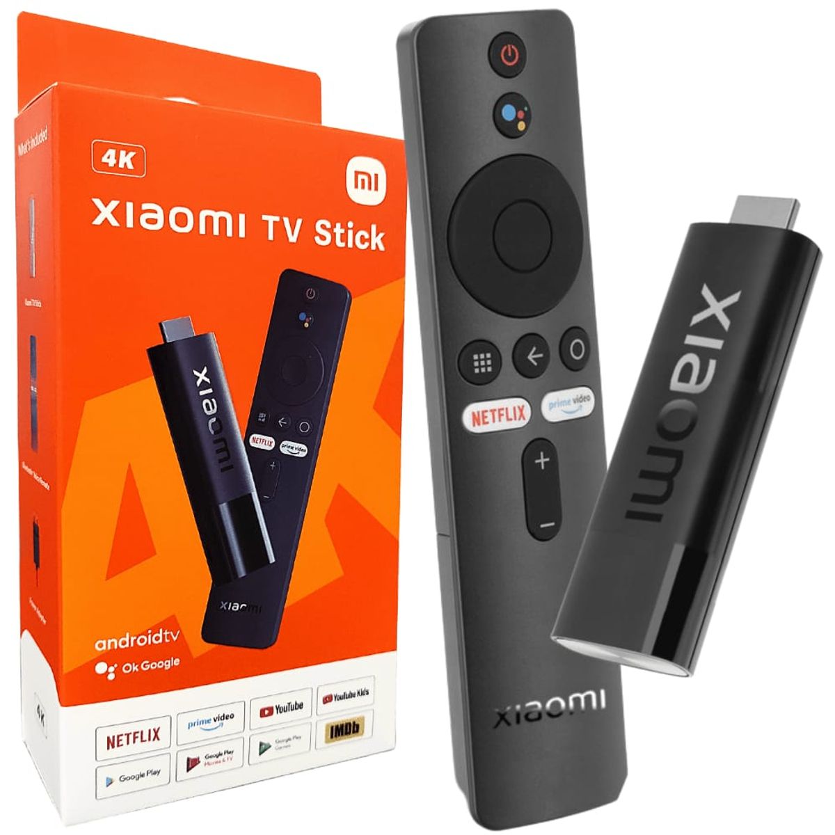 XIAOMI - TV Stick Xiaomi 4K Ultra 2GB-8GB Chromecast Disney movistar Win