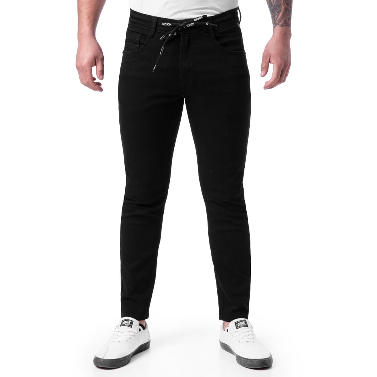 GZUCK - Pantalon Clasico Denim Stretch Umkey Hombre