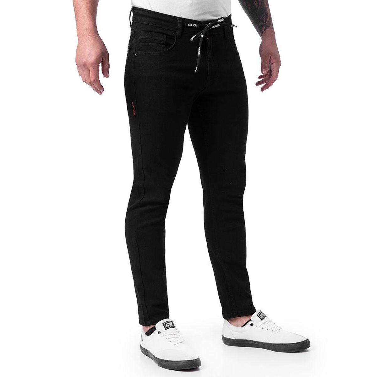 GZUCK - Pantalon Clasico Denim Stretch Umkey Hombre