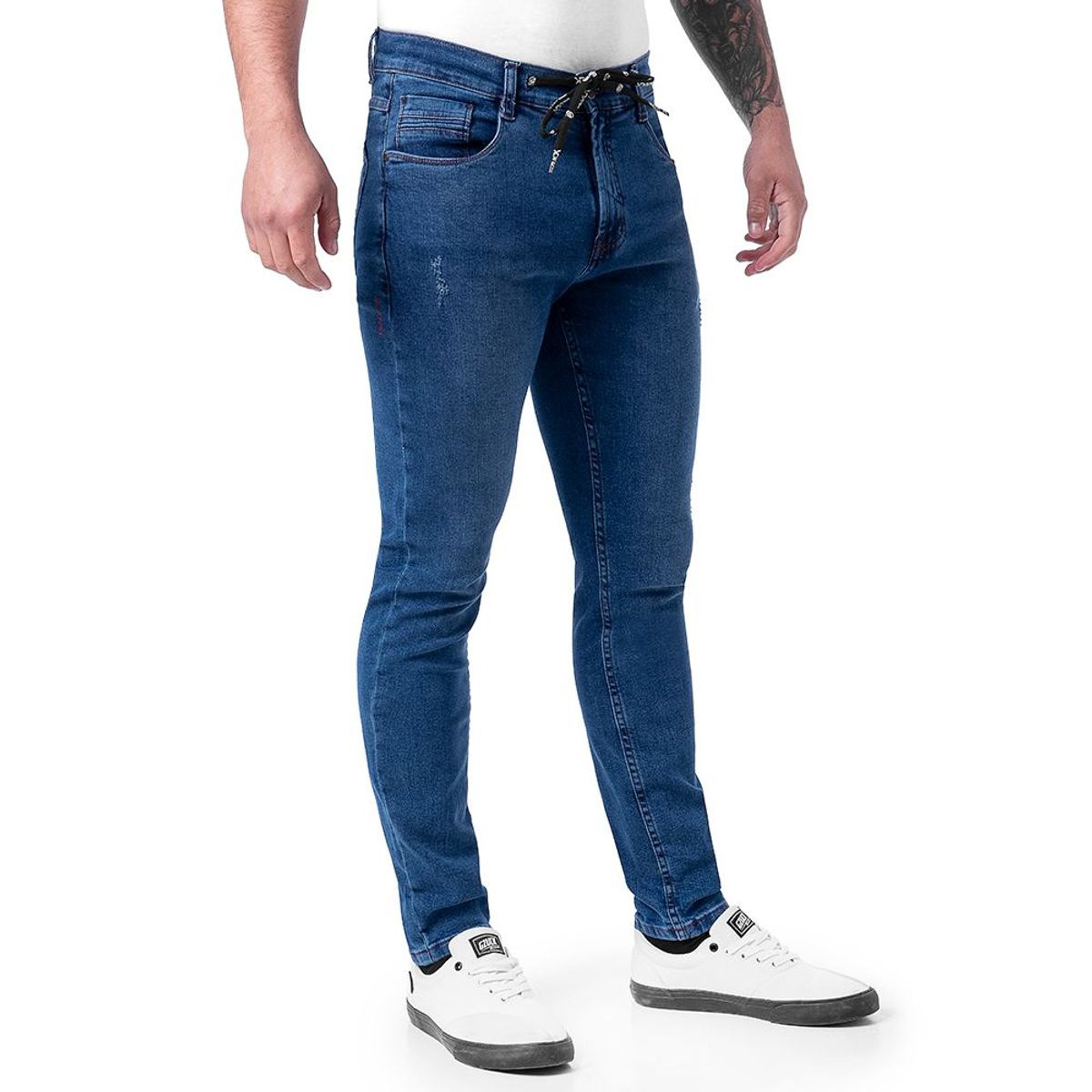 GZUCK - Pantalon Clasico Denim Stretch Umkey Hombre