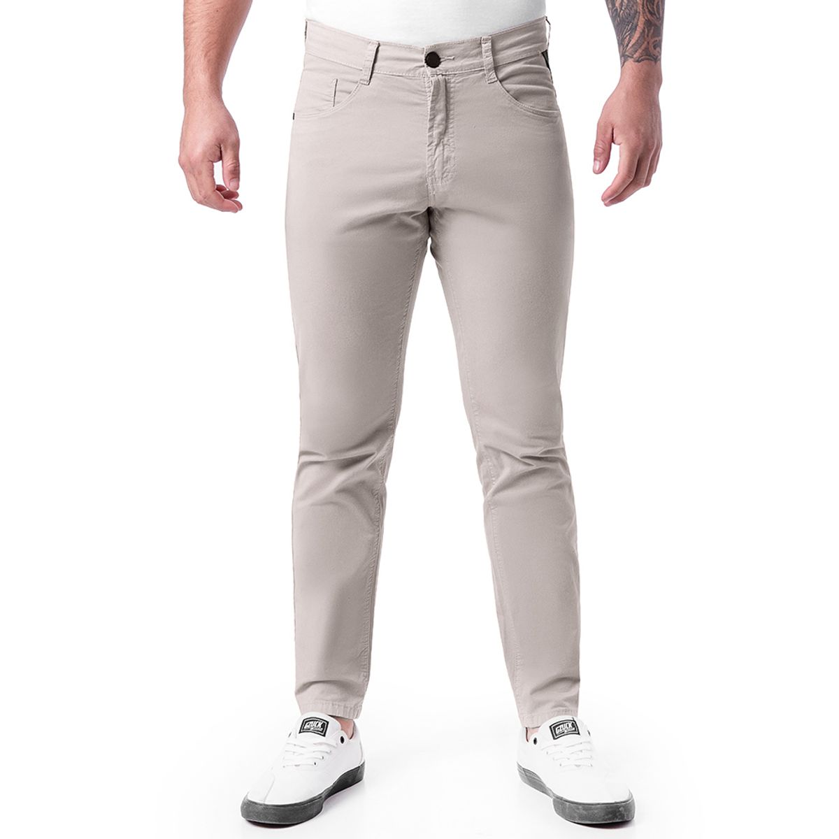 GZUCK - Pantalon Clasico Drill Stretch Rhilox Drill Hombre