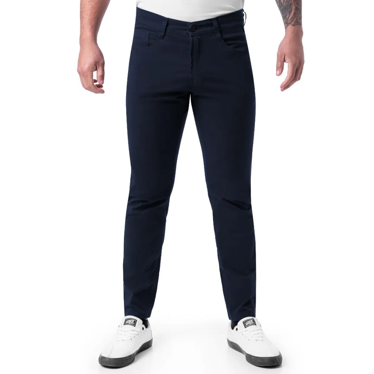 GZUCK - Pantalon Clasico Drill Stretch Rhilox Drill Hombre