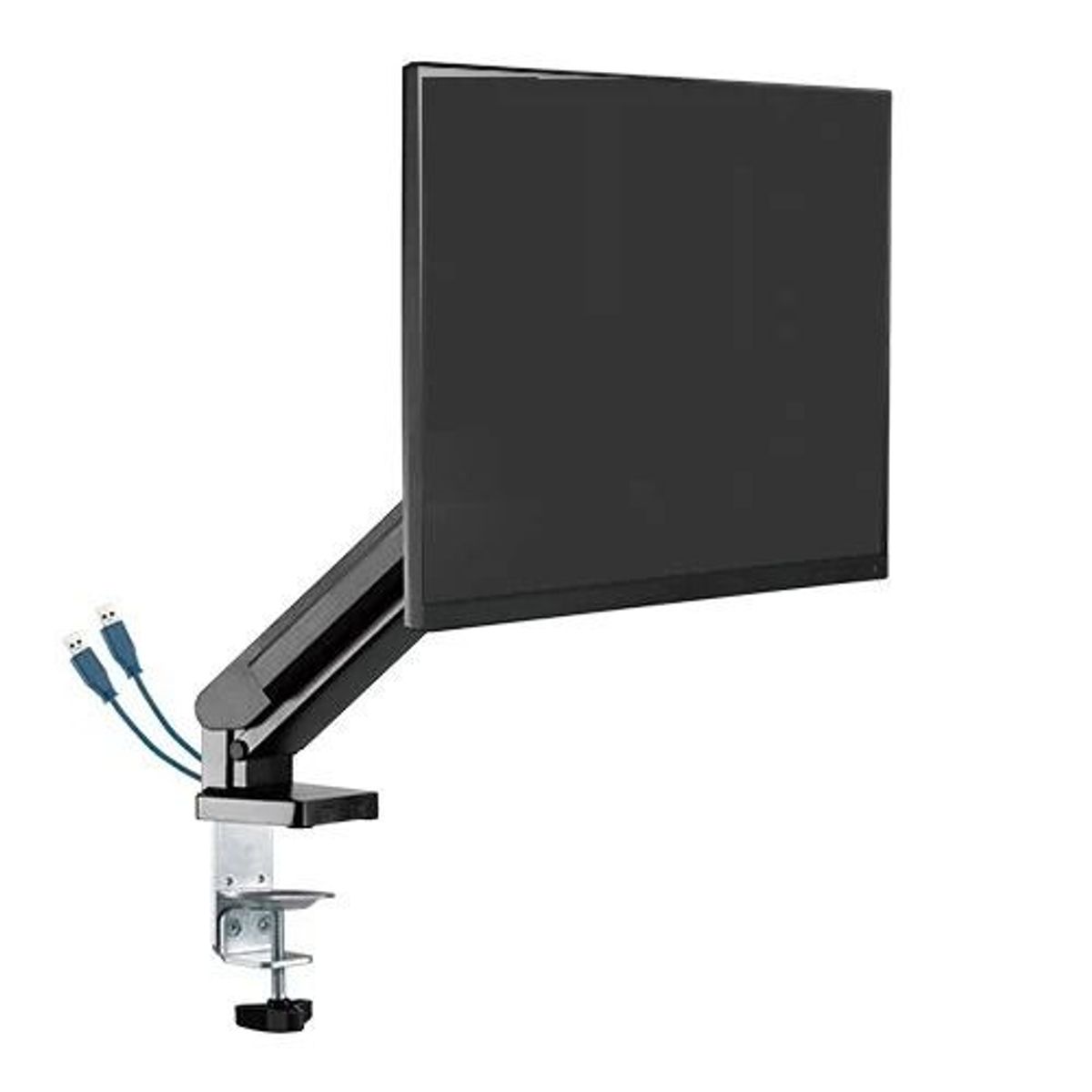 GENERICO - MONTECH - Rack Soporte Abrazadera para Monitor de 17-32 con Puerto USB