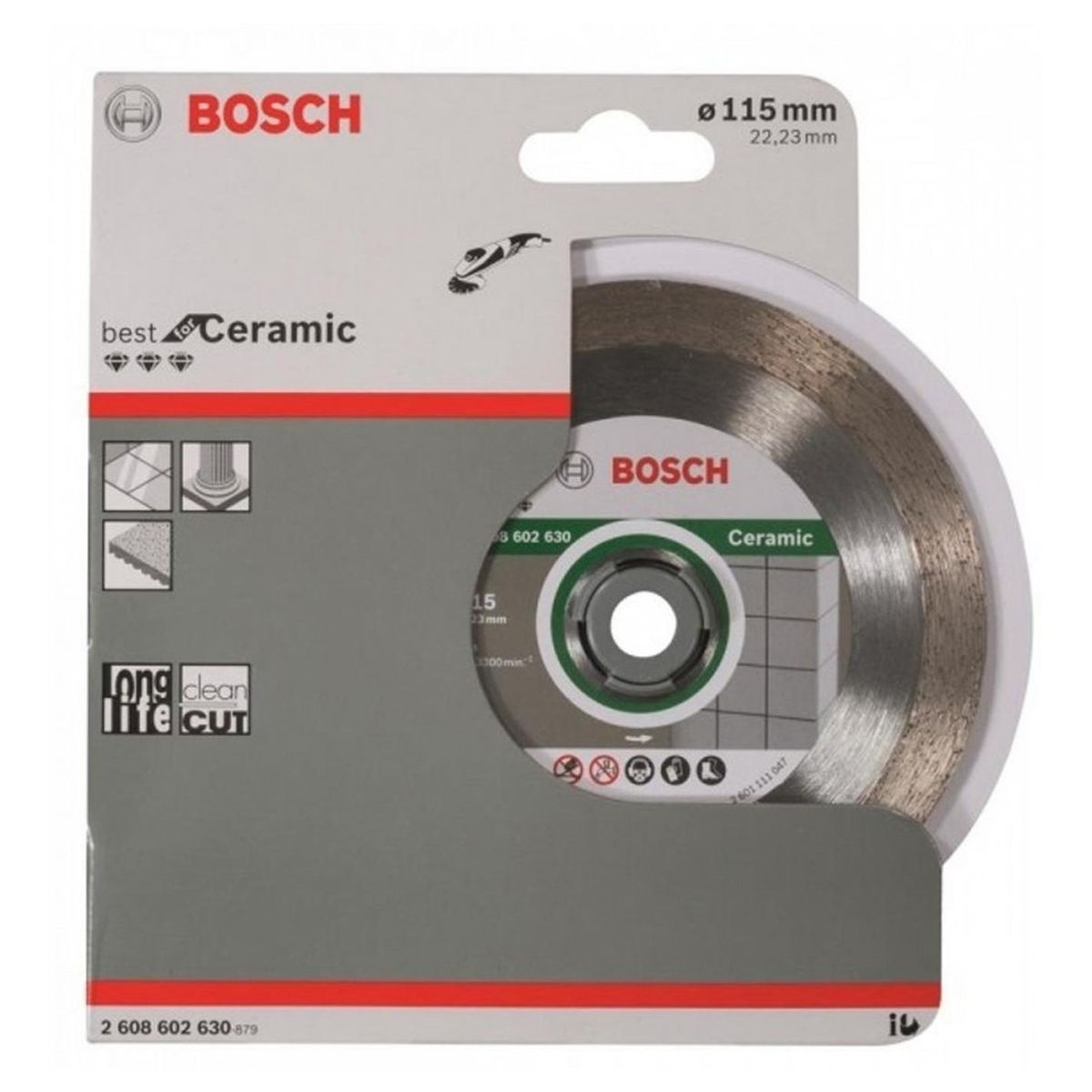 BOSCH - Disco Best 4 1/2" (115 mm) Para Cerámica y Azulejos Bosch