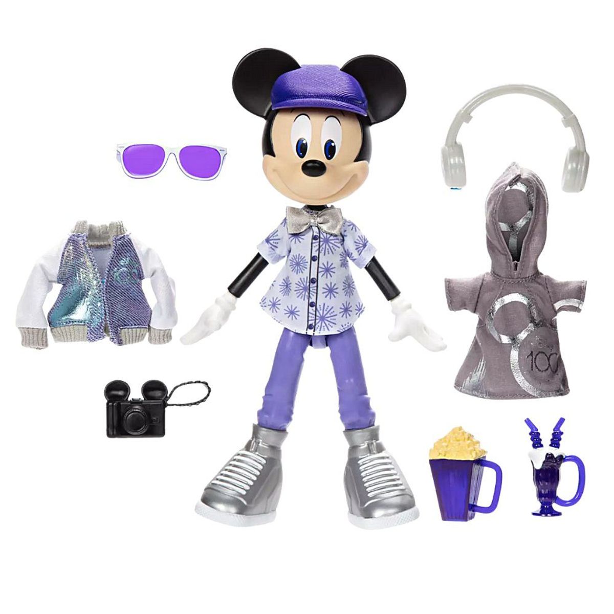 DISNEY - Muñeco Articulado Disney Store Mickey Mouse Disney100