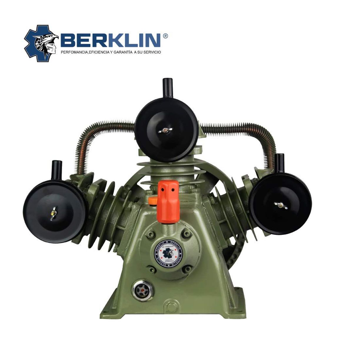 BERKLIN - CABEZAL PARA COMPRENSORA 4HP/8BAR 3 PISTONES