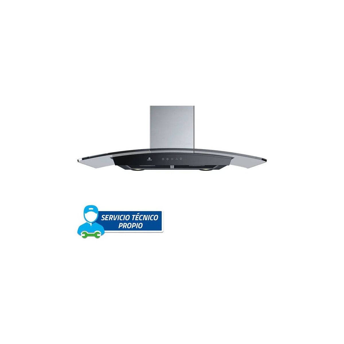 INDURAMA - CAMPANA EXTRACTORA TIPO CHIMENEA - CEI-90NEVC